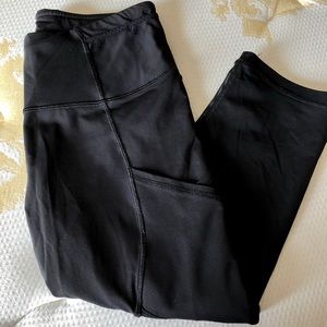 Lululemon cropped running leggings